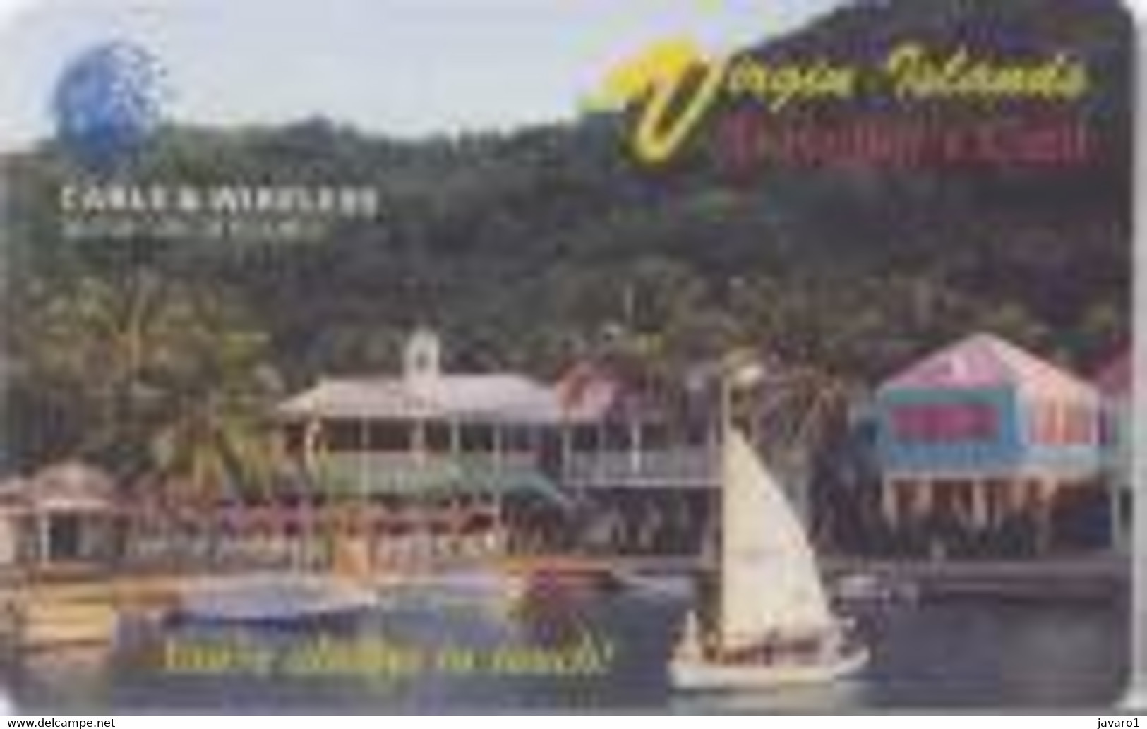 BVI : P7 No Value Traveller)s Card 04/03/97 MINT - Vierges (îles)