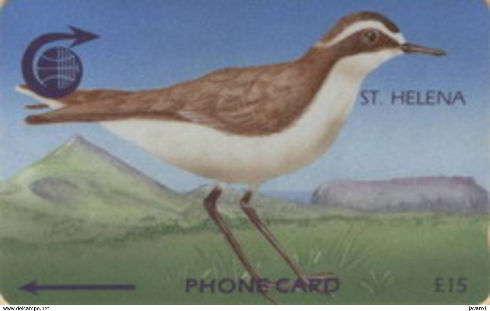 STHELENA : STH09 L.15 WIREBIRD MINT - Isla Santa Helena