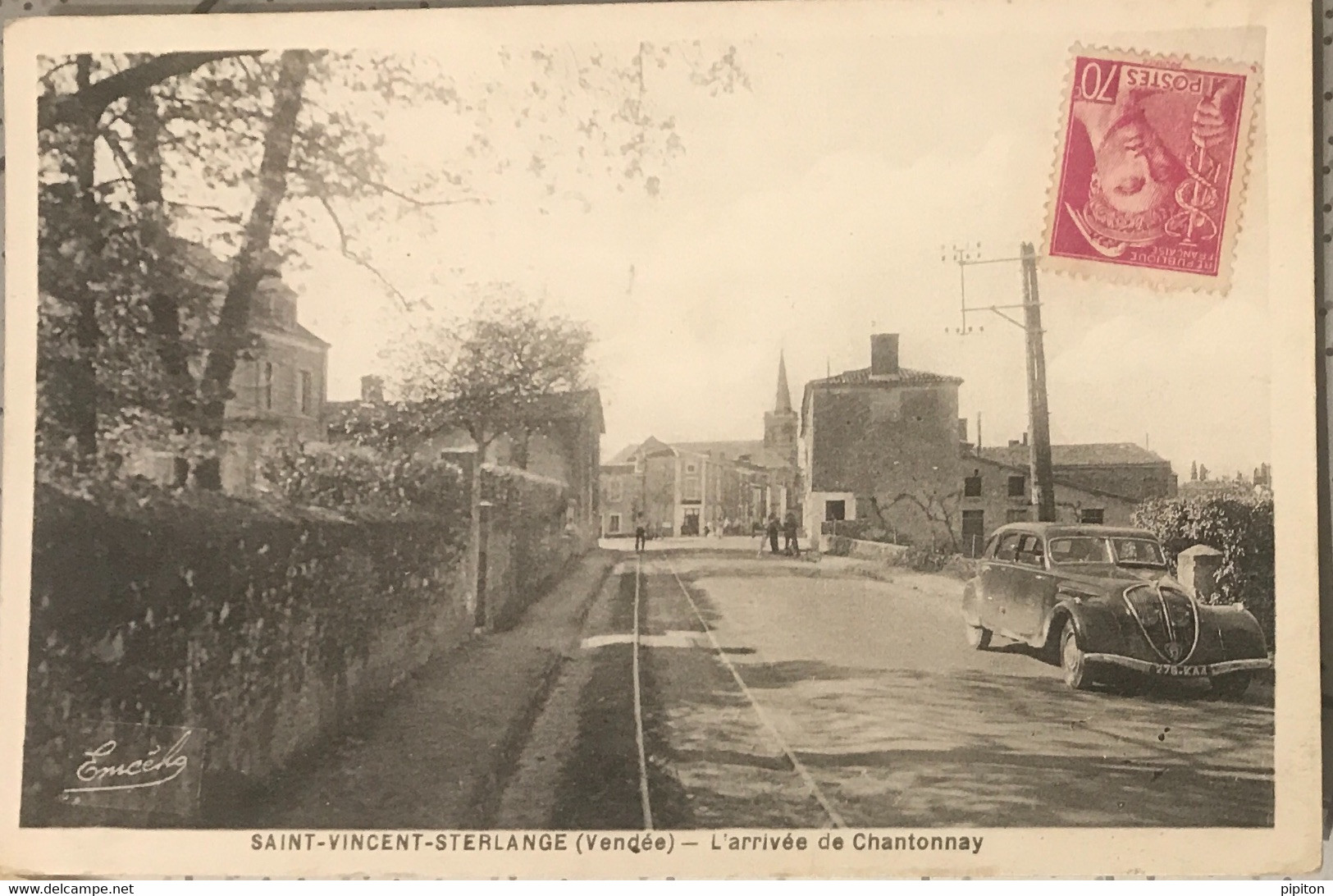 Saint Vincent Sterlange L'arrivée De Chantonnay - Autres & Non Classés