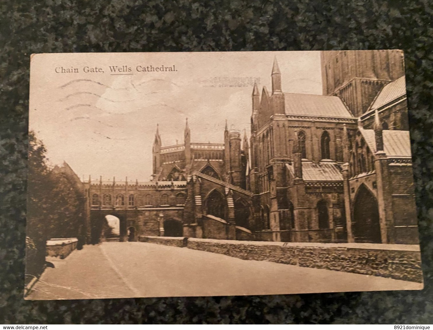 Chain Gate , Wells Cathedral - Used With Stamp - Wells