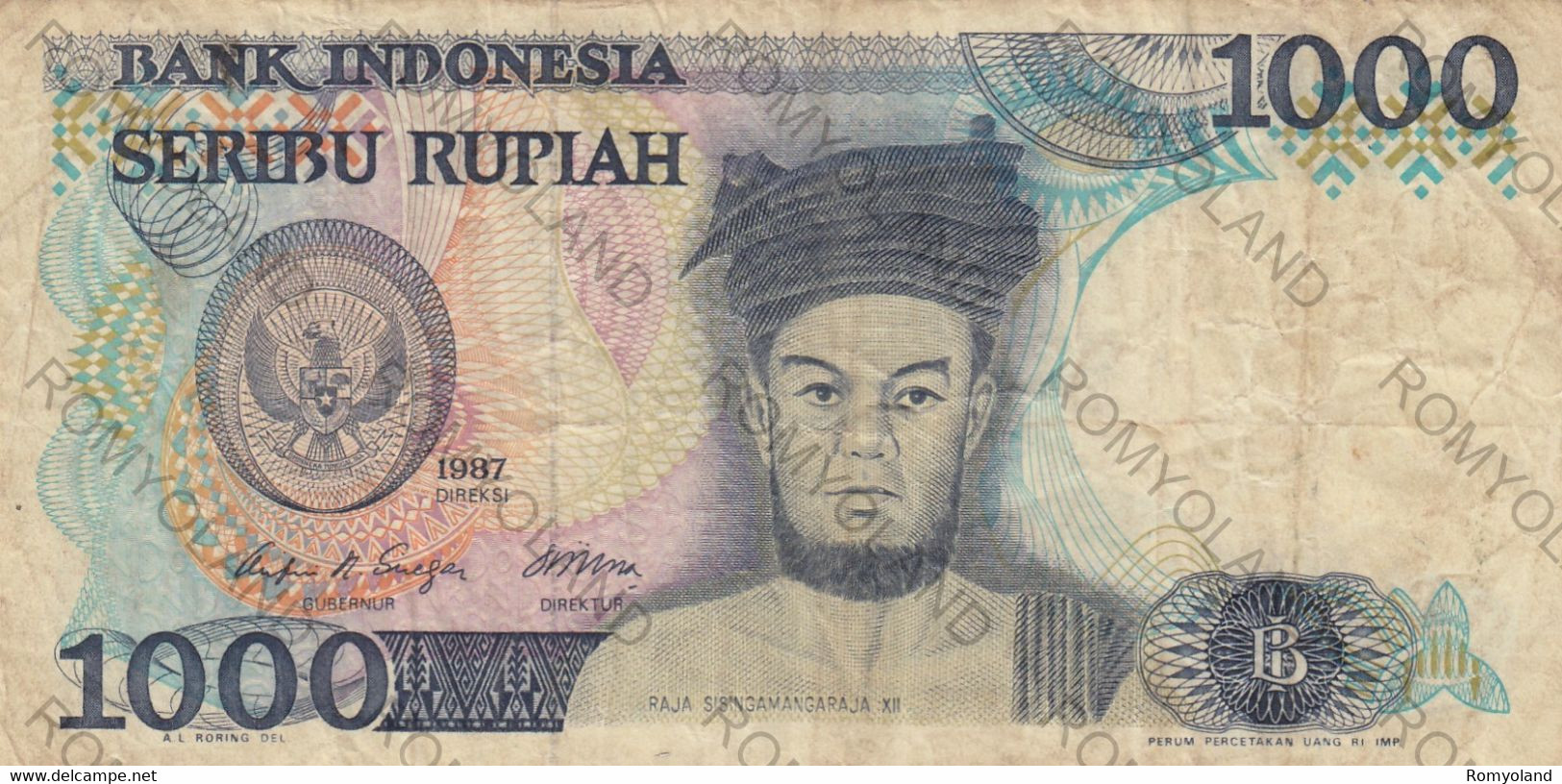 BANCONOTE 1000 RUPIAN INDONESIA - Indonésie