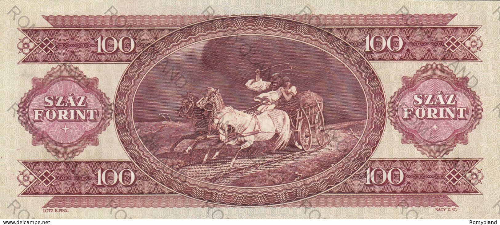 BANCONOTE 100 FORINT UNGHERIA - Hungary