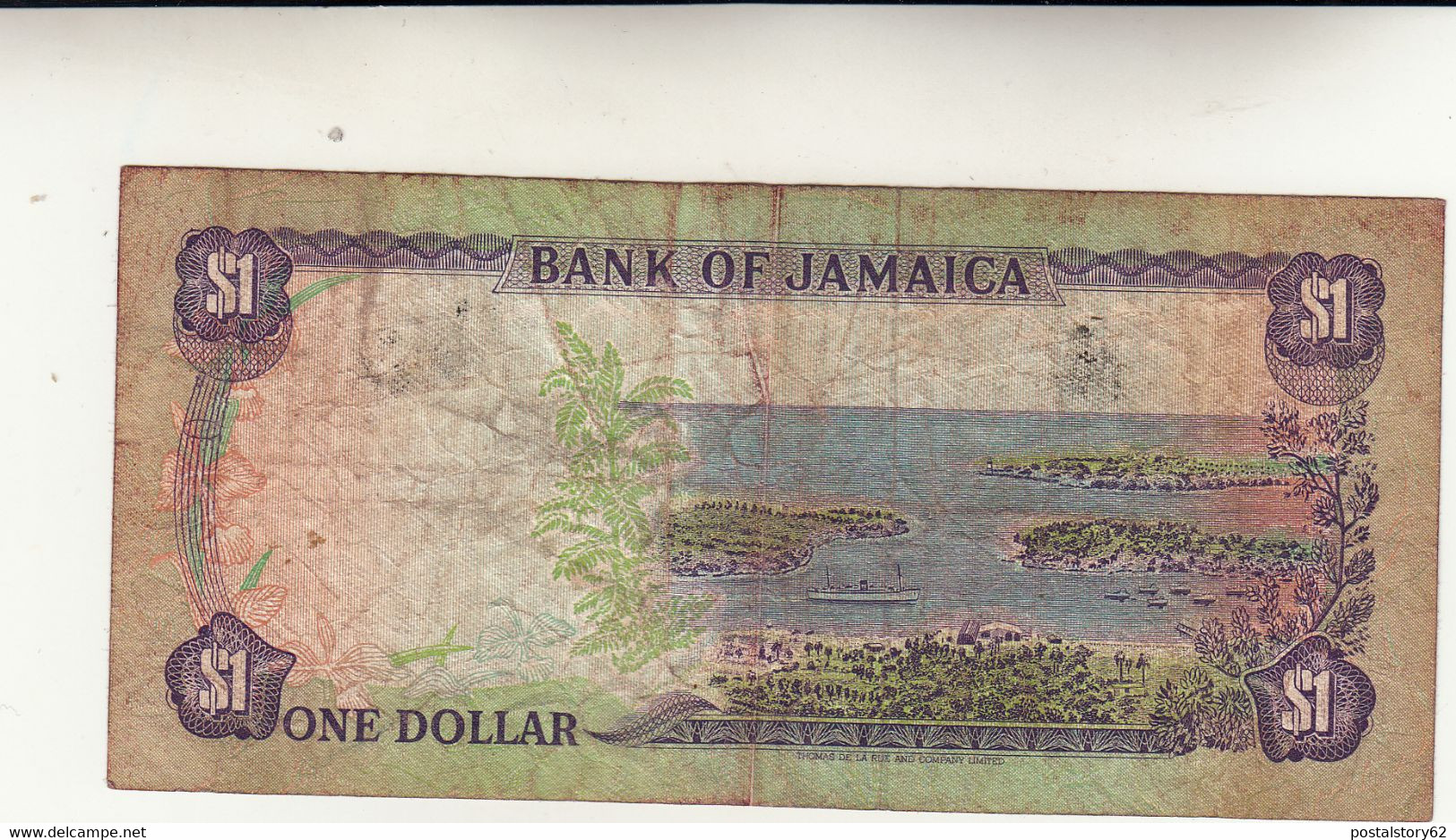 Banco Nacional Jamaica - Banconota Da One Dollar 1990 - Jamaique