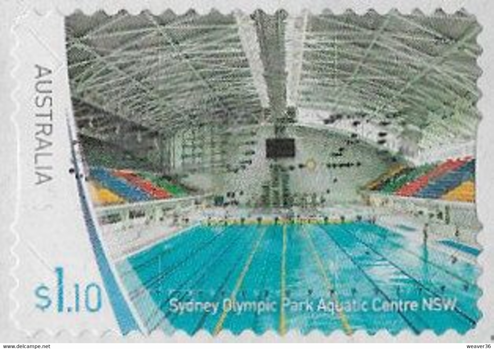 Australia 2020 Sports Stadiums $1.10 Type 3 Self Adhesive Good/fine Used [40/32618A/ND] - Used Stamps