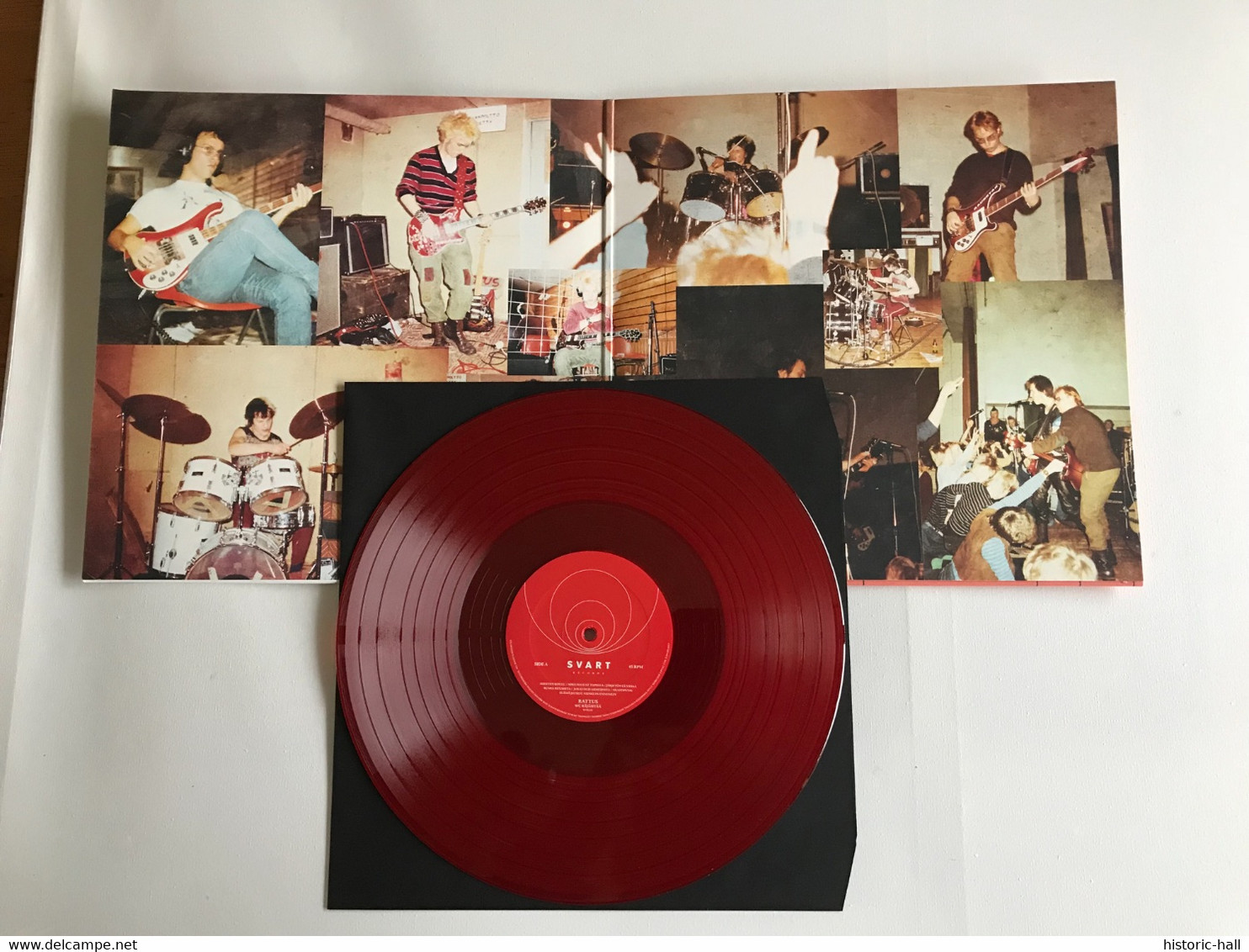 RATTUS - Wc Rajahtaa - LP RED 300 Ex - Punk