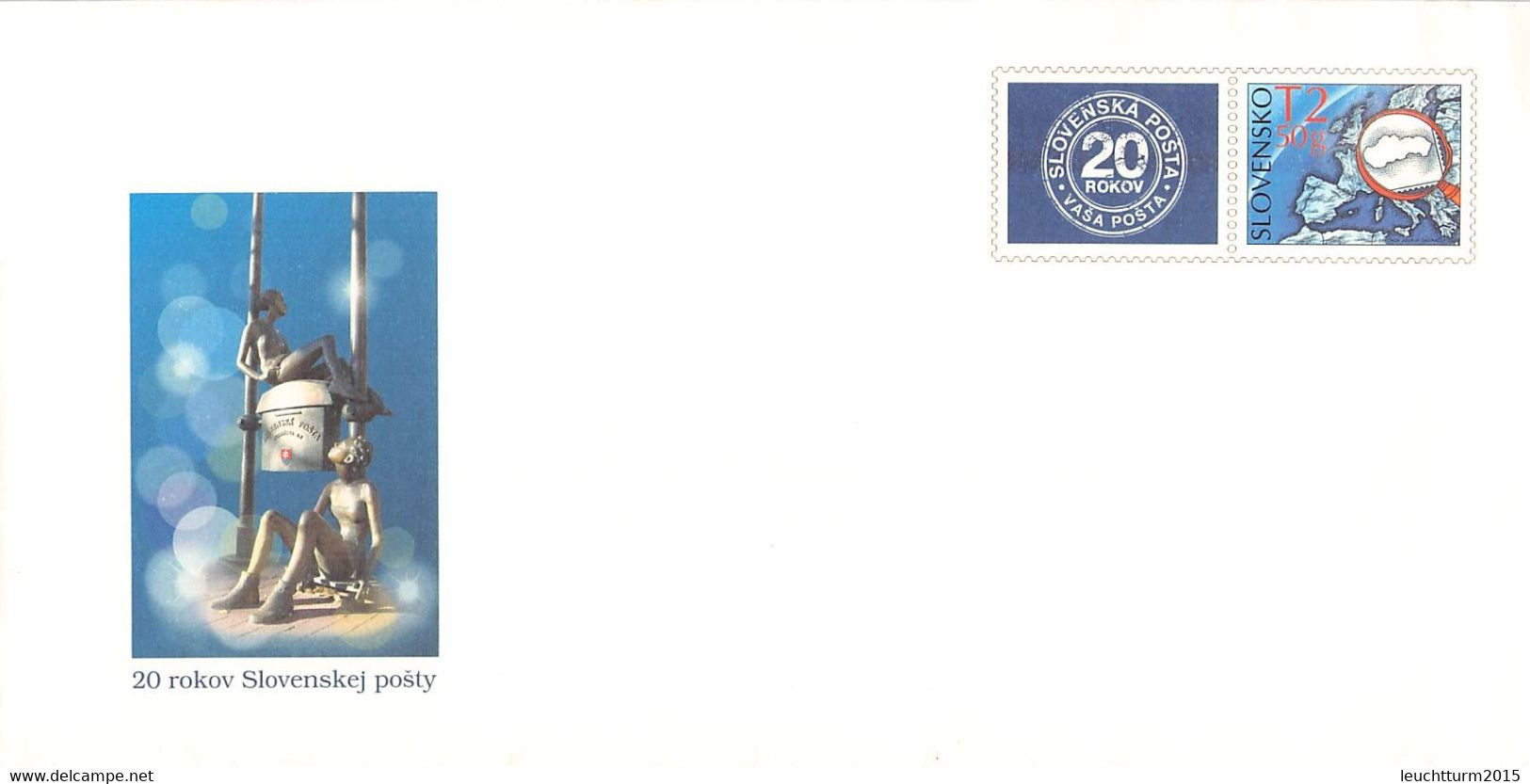 SLOVAKIA - STATIONARY ENVELOPE 2013 POST Unc //Q119 - Postcards