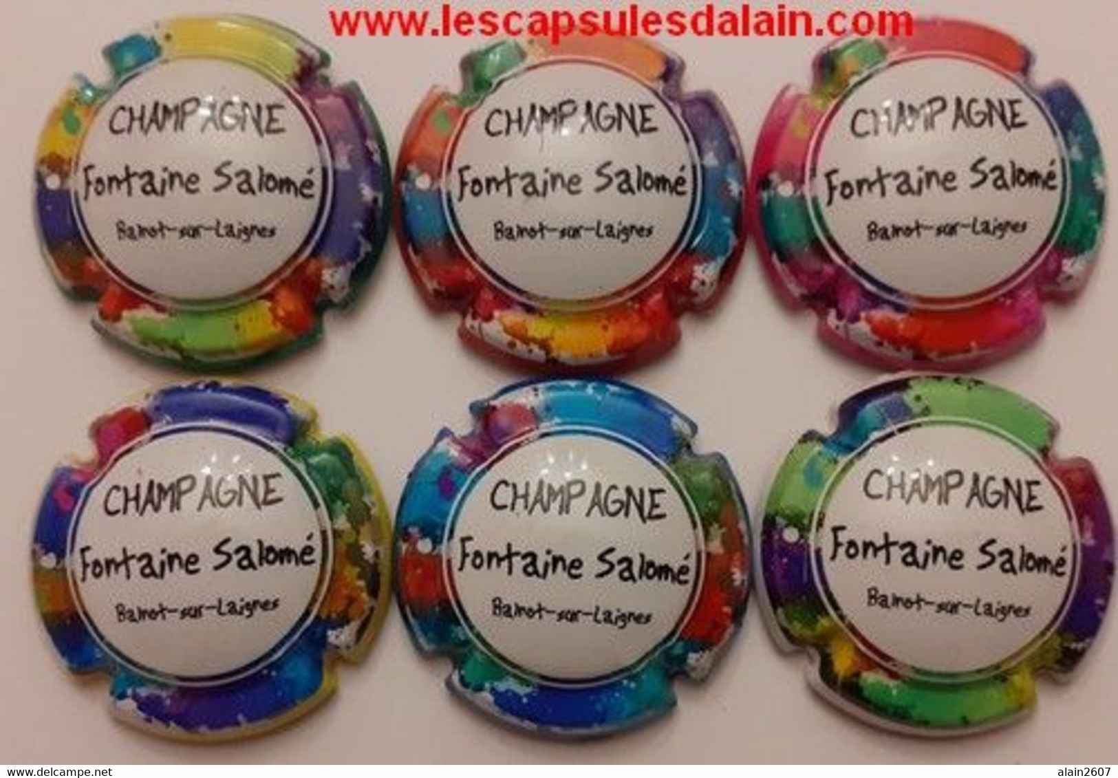 6 BELLES CAPSULES CHAMPAGNE FONTAINE SALOME 2020 NEWS - Collections