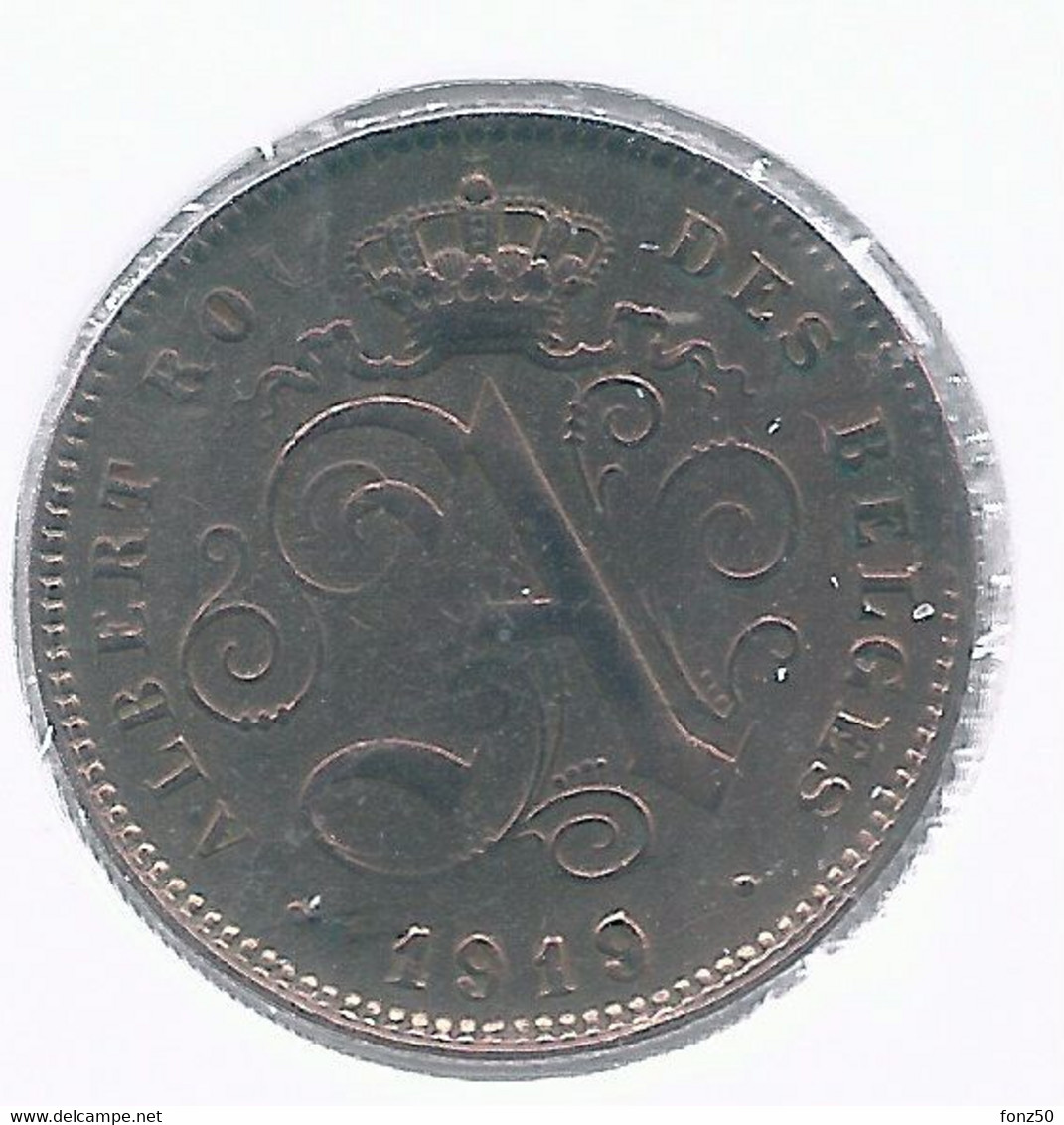 2 Cent 1919 Frans * F D C * Nr 10242 - 2 Cent