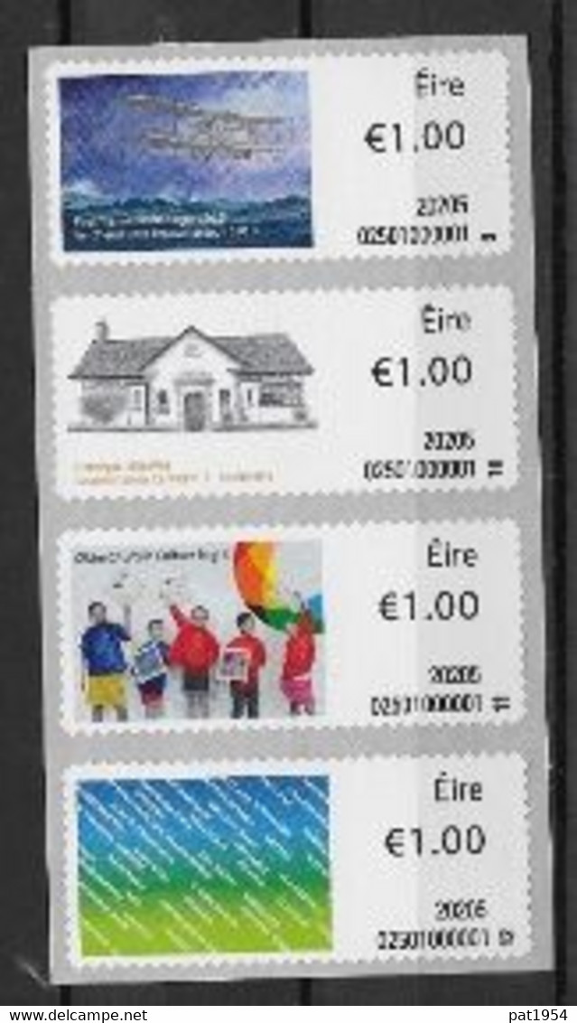 Irlande 2020 Série De Timbres Pour Distributeurs Neufs ** Divers - Franking Labels