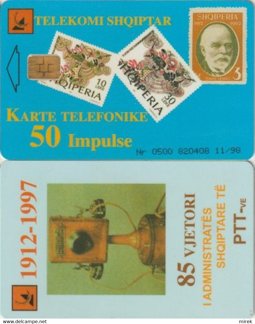 726/ Albania; Stamps 50 II., Exp. 11/98 - Albanie