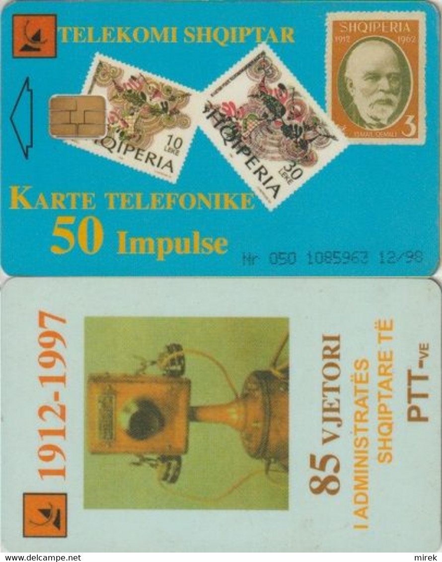 727/ Albania; Stamps 50 II., Exp. 12/98 - Albania