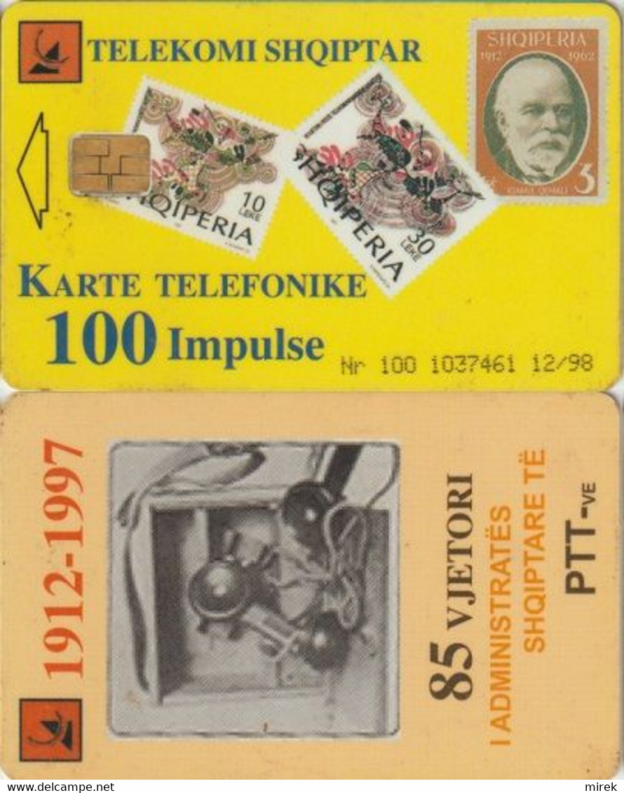 728/ Albania; Stamps 100 II., Exp. 12/98 - Albanien