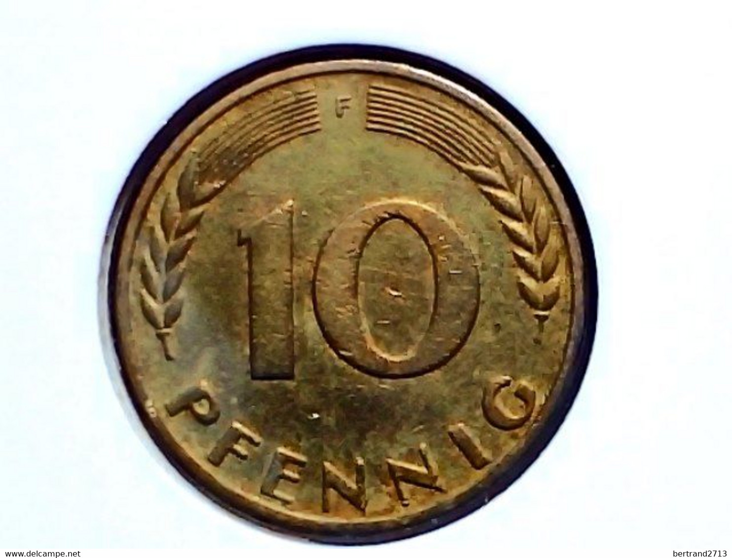 German Federal Republic 10 Pfenning 1950F KM 108 - 10 Pfennig