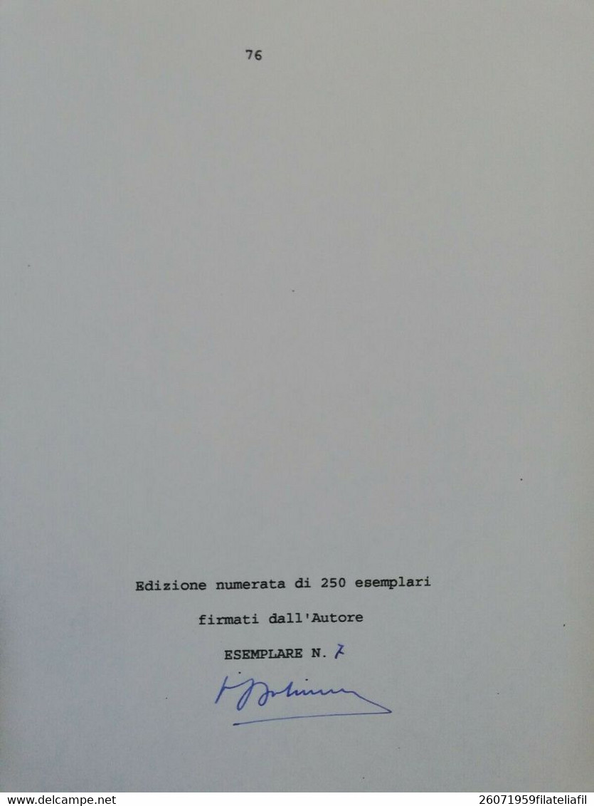BIBLIOGRAFIA FILATELICA E STORICO-POSTALE RAGIONATA ITALIA REPUBBLICA DI SALIERNO VITO - Philately And Postal History