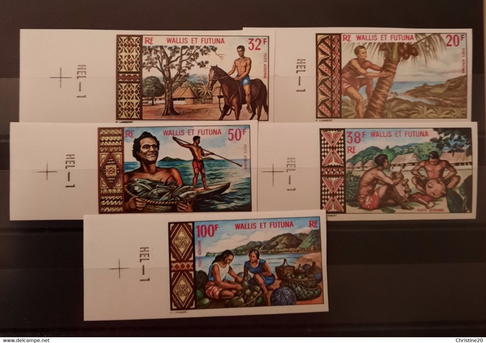 Wallis Et Futuna/ Wallis And Futuna 1969 PA 33/37 Nd  BdF** TB - Unused Stamps