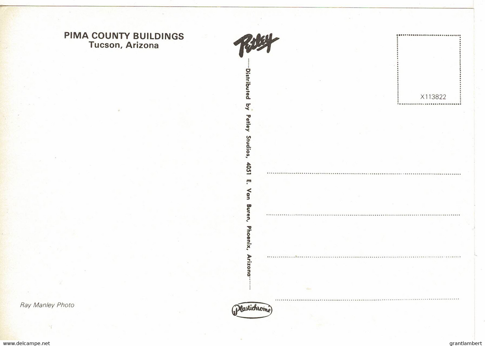 Pima County Buildings, Tucson, Arizona, US - Unused - Tucson