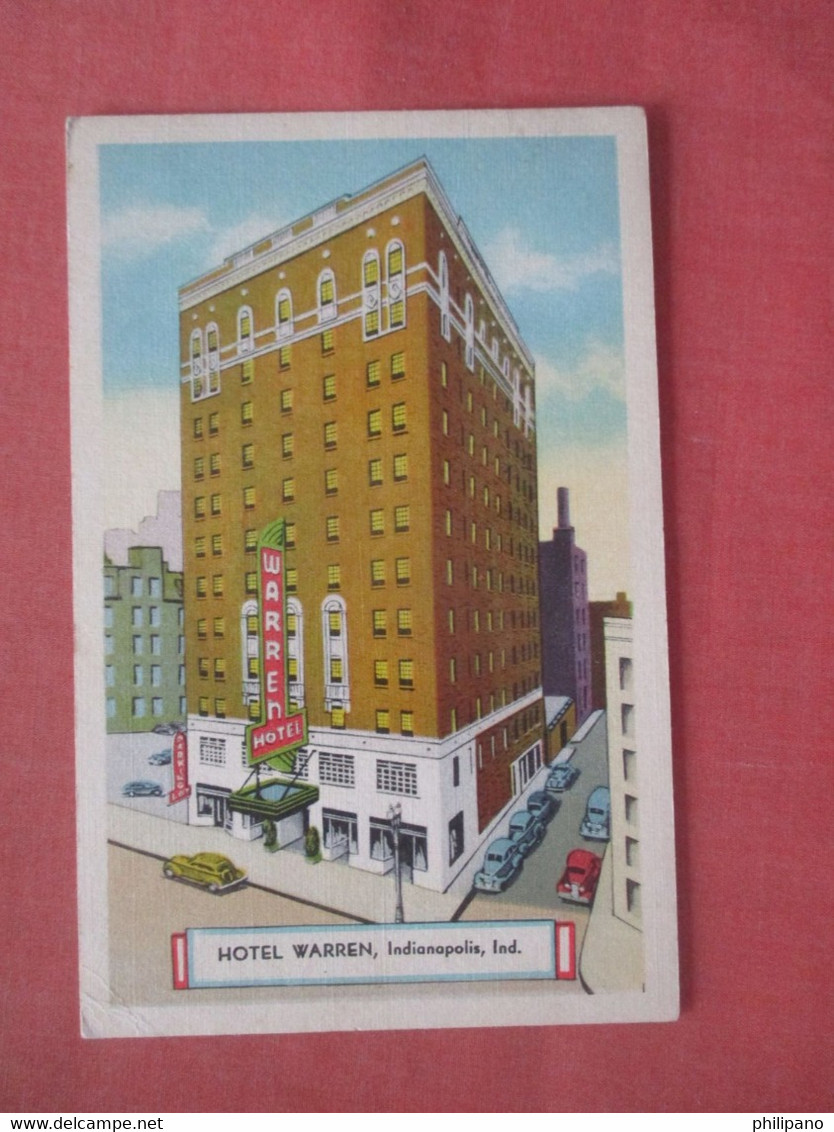 Hotel Warren  - Indiana > Indianapolis Ref 4558 - Indianapolis