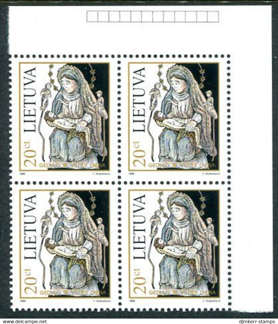 LITHUANIA 1995 Soviet Occupation Anniversary Block Of 4 MNH / **.  Michel 587 - Lithuania