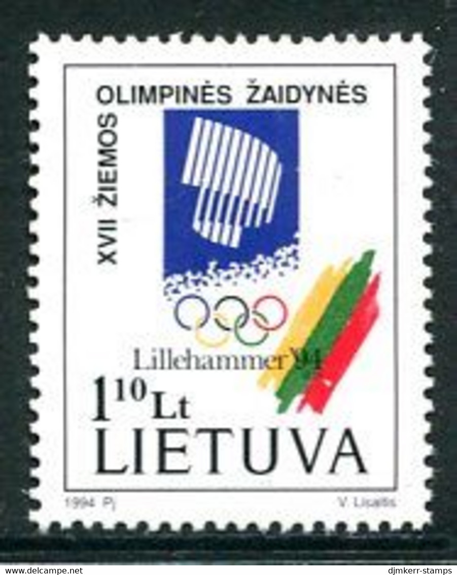LITGUANIA 1994 Winter Olympic Games MNH / **.  Michel 547 - Lituania