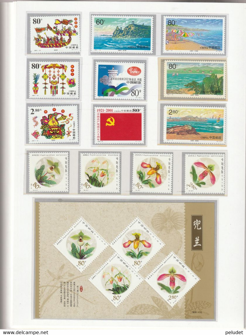 China - Year set 2001 **