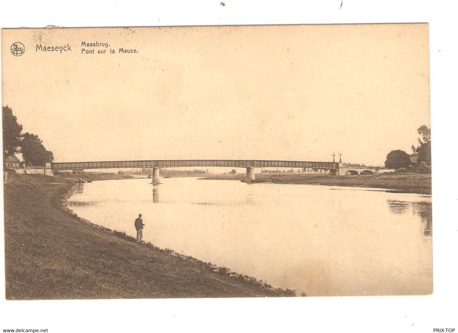 REF2861/ CP-PC Maaseik (Maesyck) Maasbrug - Pont Sur La Meuse C.Maesyck 28/6/1926 > Herenthals - Herentals - Maaseik