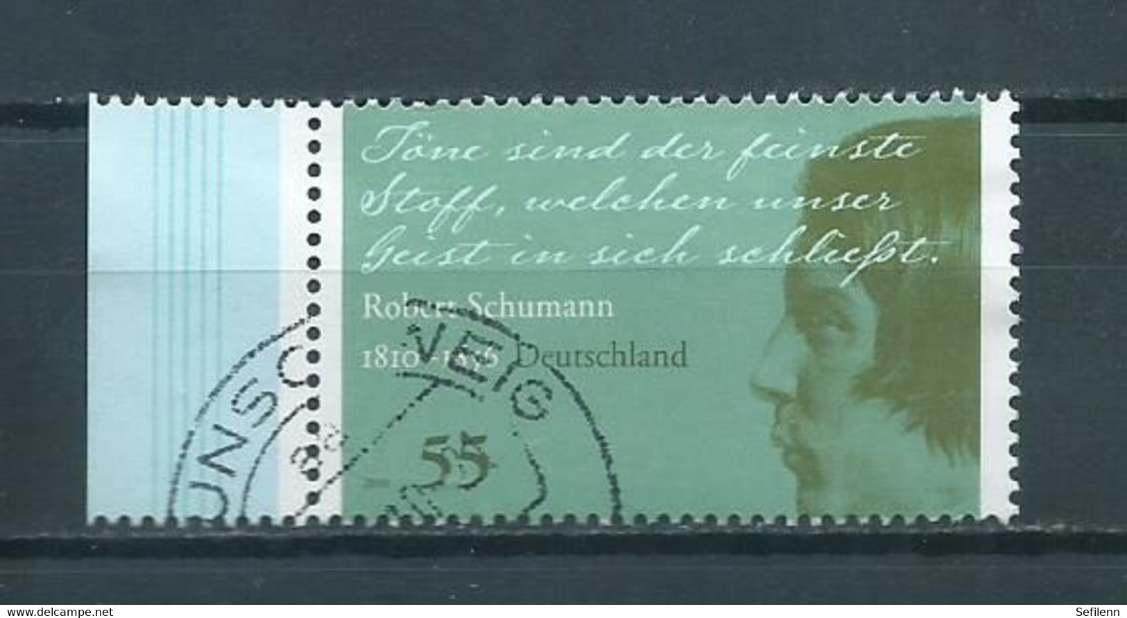 2010 West-Germany R.Schumann Used/gebruikt/oblitere - Gebraucht