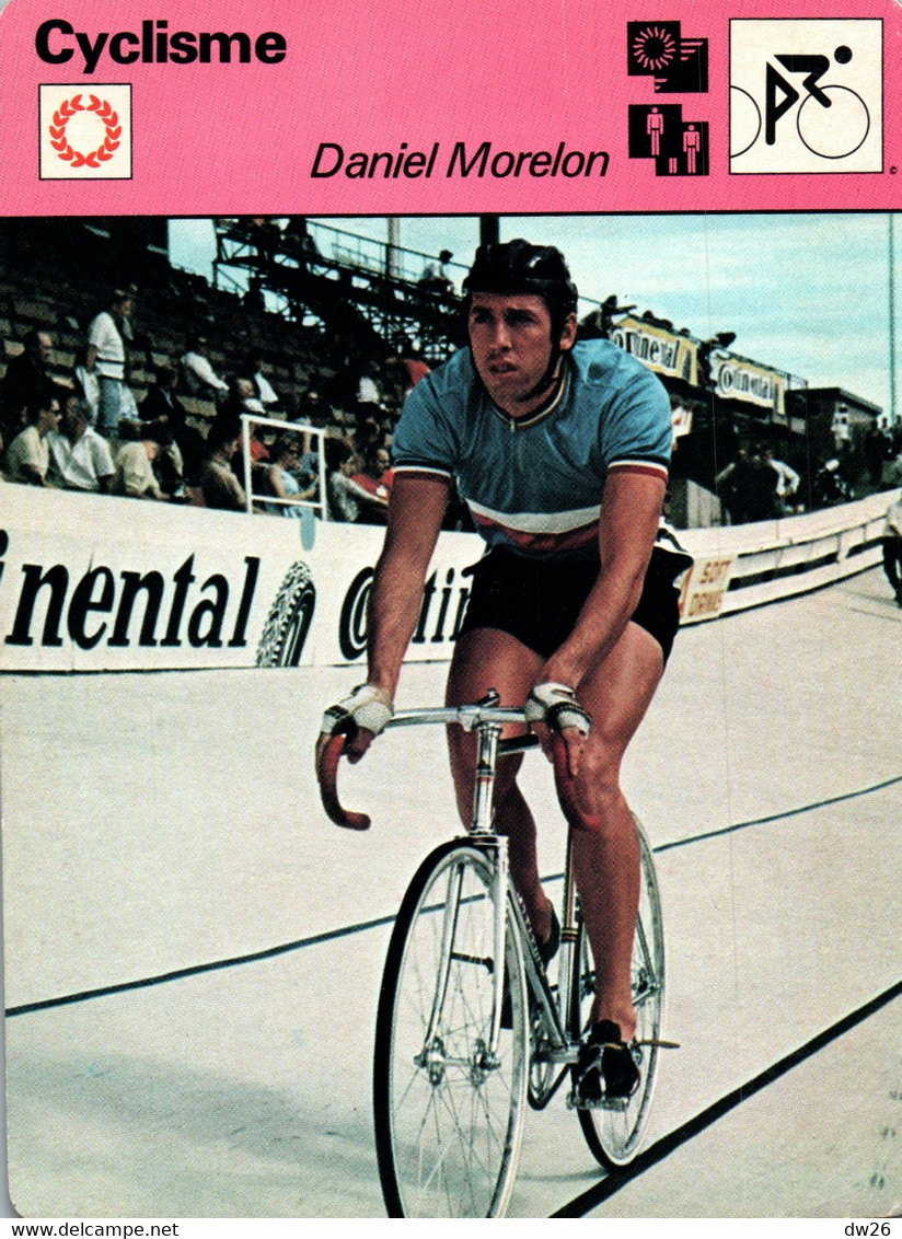 Fiche Sports: Cyclisme Sur Piste - Daniel Morelon Double Champion Olympique 1968 1972, Recordman Du Monde - Sports