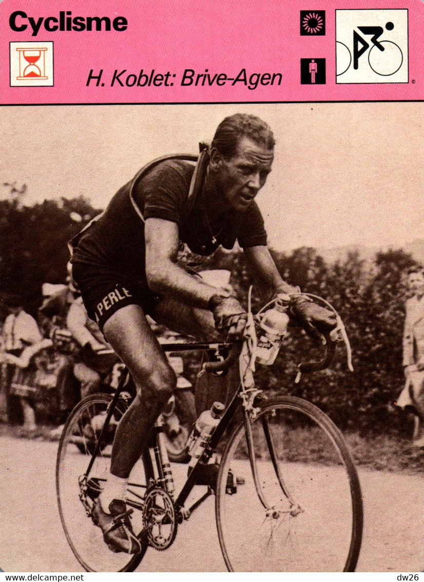 Fiche Sports: Cyclisme Tour De France 1951 - Hugo Koblet, étape Entre Brive Et Agen: La Folle échappée - Sport