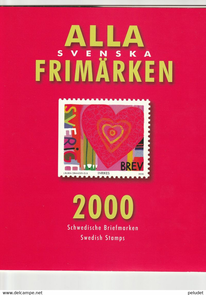 Sweden - 2000 Stamp Year Pack **