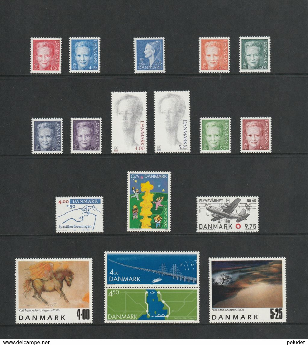 Denmark - Year Set 2000 - Années Complètes