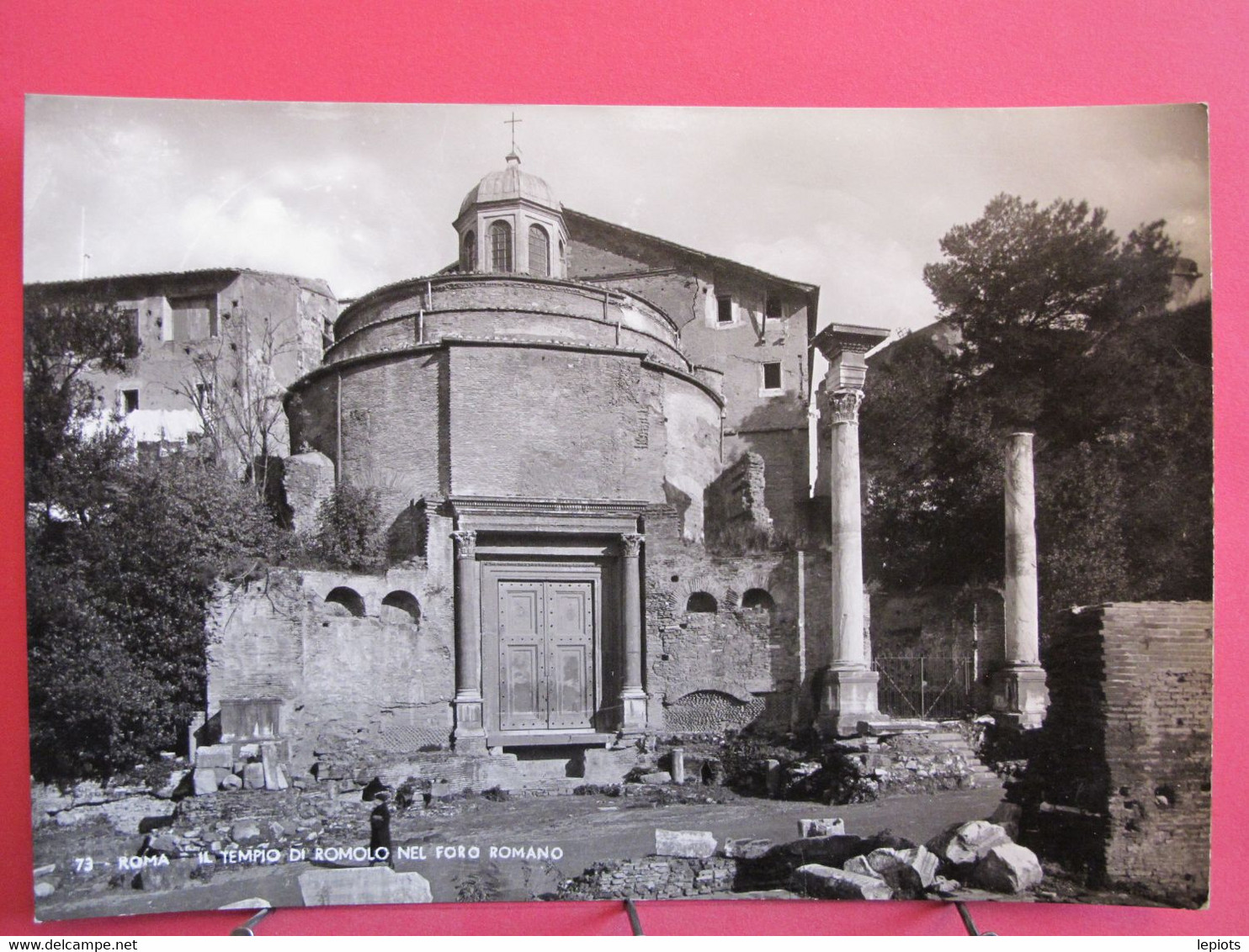 Italie - Roma - Tempio Di Remolo Nel Foro Romano - CPSM En Excellent état - R/verso - Autres Monuments, édifices