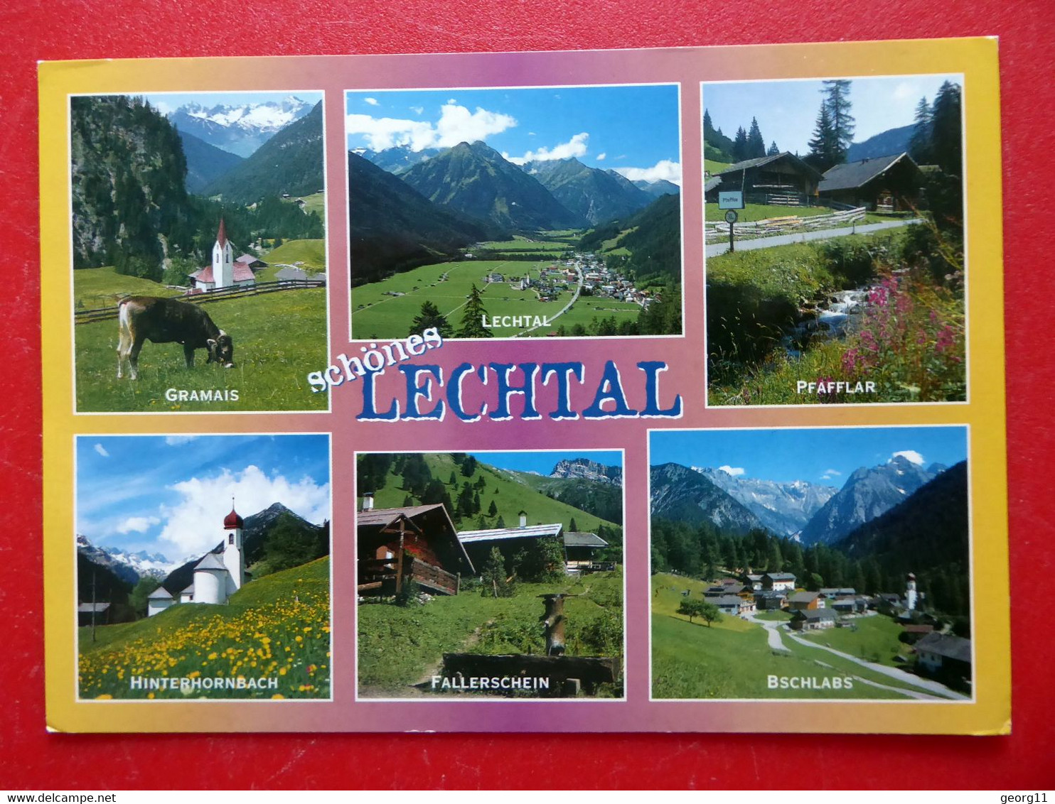Lechtal - Pfafflar - Gramais - Hinterhornbach - Fallerschein - Vorarlberg Tirol - Österreich - Lechtal