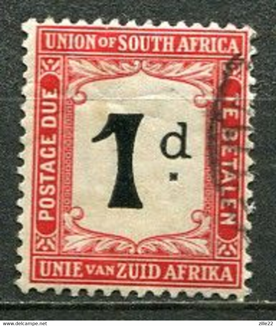 Union Of South Africa Postage Due, Südafrika Portomarken Mi# 2 Gestempelt/used - Postage Due