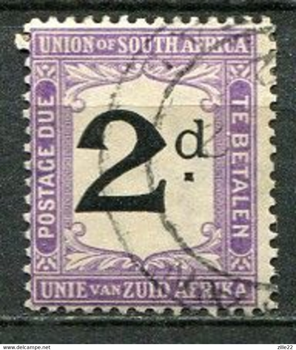 Union Of South Africa Postage Due, Südafrika Portomarken Mi# 3 Gestempelt/used - Strafport