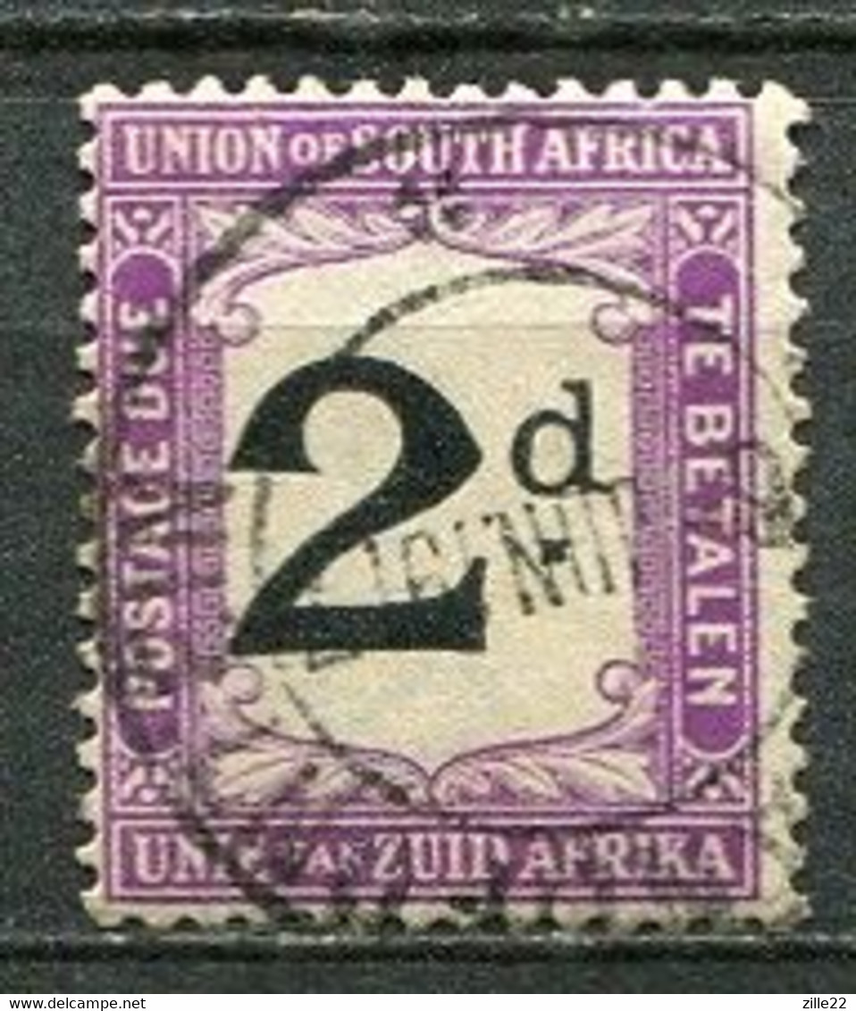 Union Of South Africa Postage Due, Südafrika Portomarken Mi# 3 Gestempelt/used - Timbres-taxe