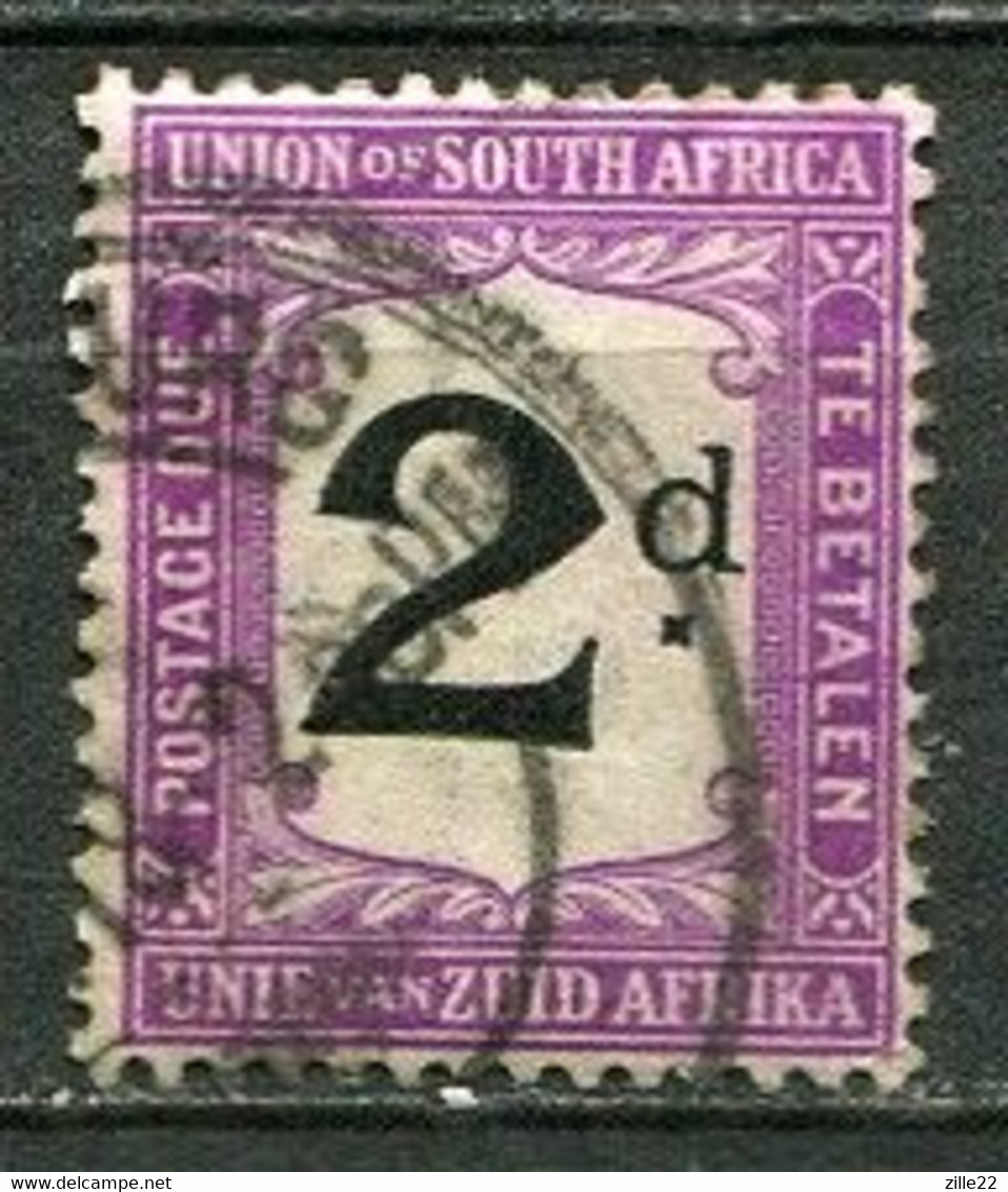 Union Of South Africa Postage Due, Südafrika Portomarken Mi# 3 Gestempelt/used - Strafport