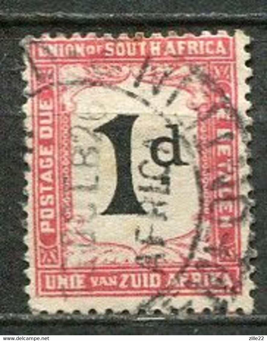 Union Of South Africa Postage Due, Südafrika Portomarken Mi# 12  Gestempelt/used - Strafport