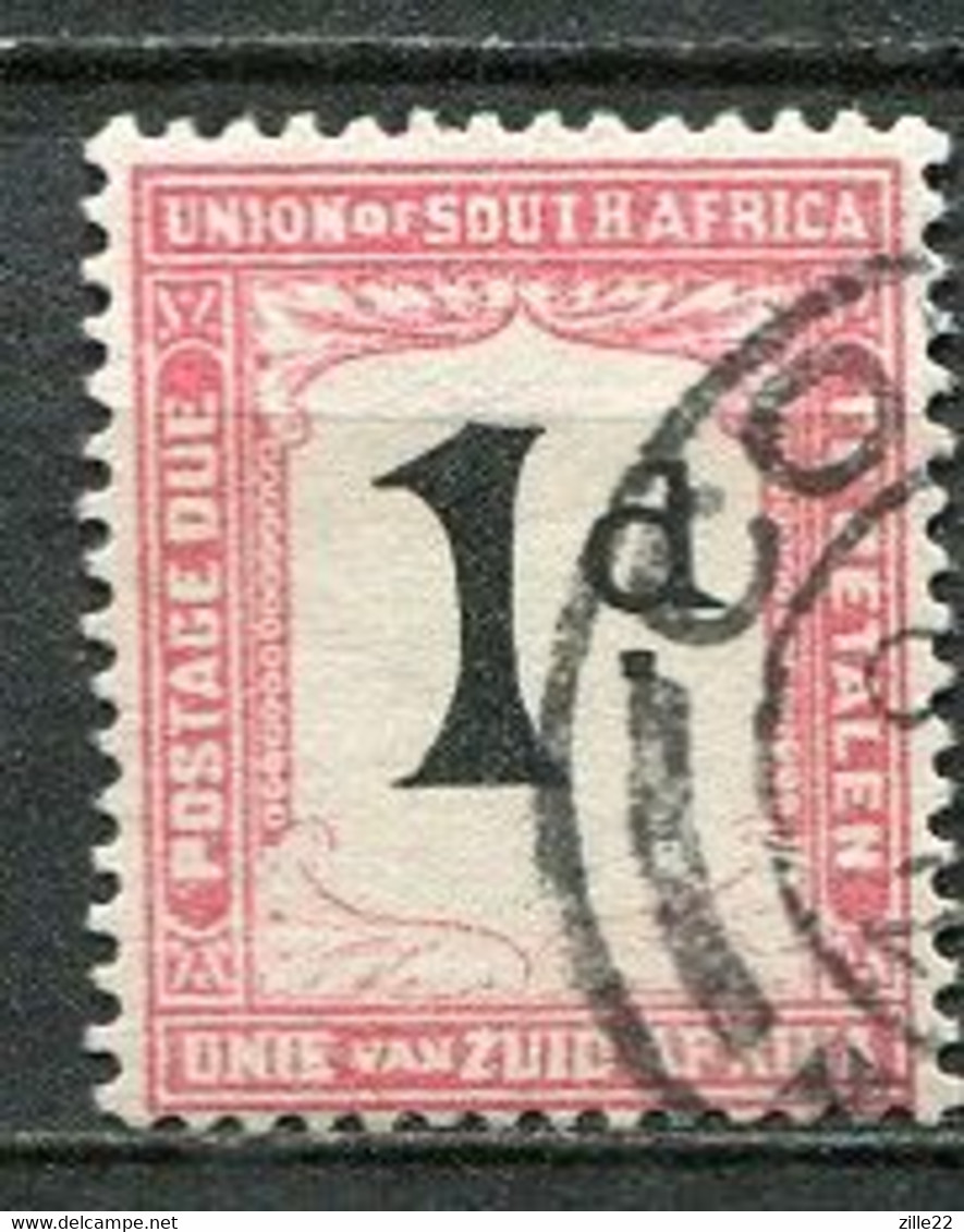 Union Of South Africa Postage Due, Südafrika Portomarken Mi# 12  Gestempelt/used - Impuestos