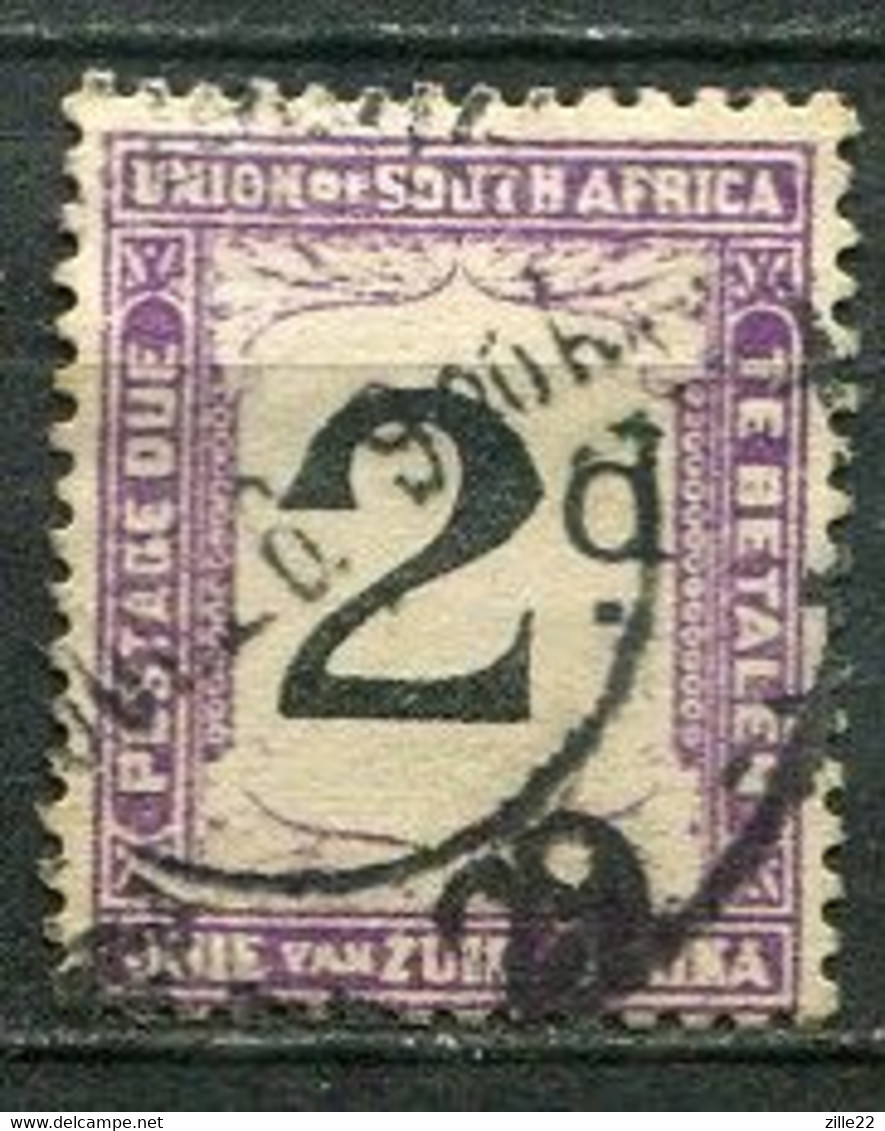 Union Of South Africa Postage Due, Südafrika Portomarken Mi# 14  Gestempelt/used - Timbres-taxe