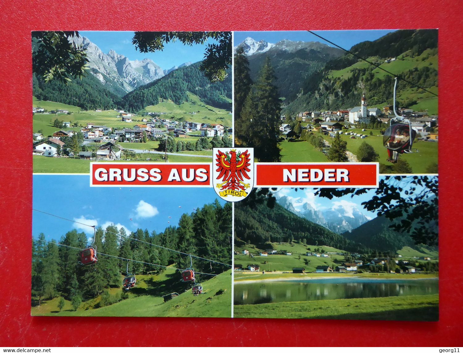 Neder - Wappen - Seilbahn Elferlift - Neustift - Stubaital - Innsbruck-Land - Tirol - Österreich - Neustift Im Stubaital