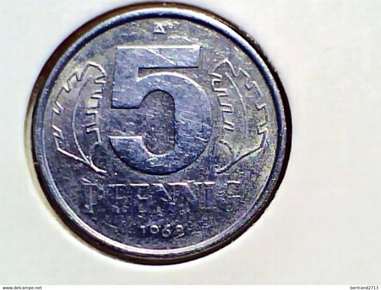 Germany Democratic Republic 5 Pfenning 1968A KM 9.1 - 5 Pfennig