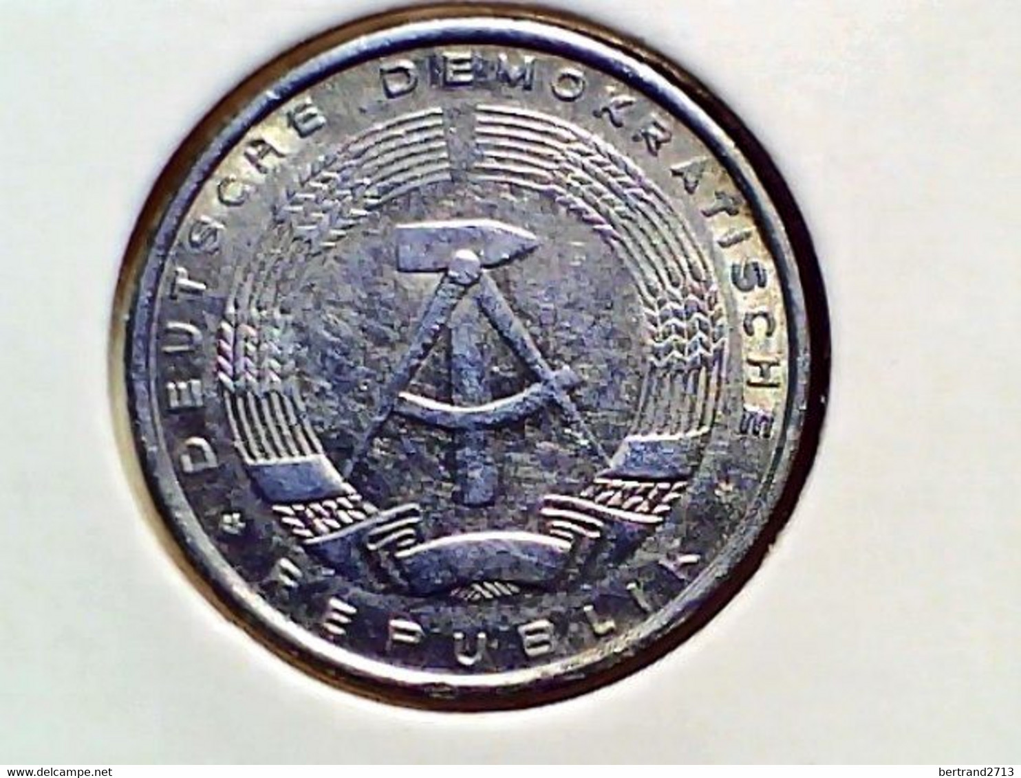 Germany Democratic Republic 5 Pfenning 1968A KM 9.1 - 5 Pfennig