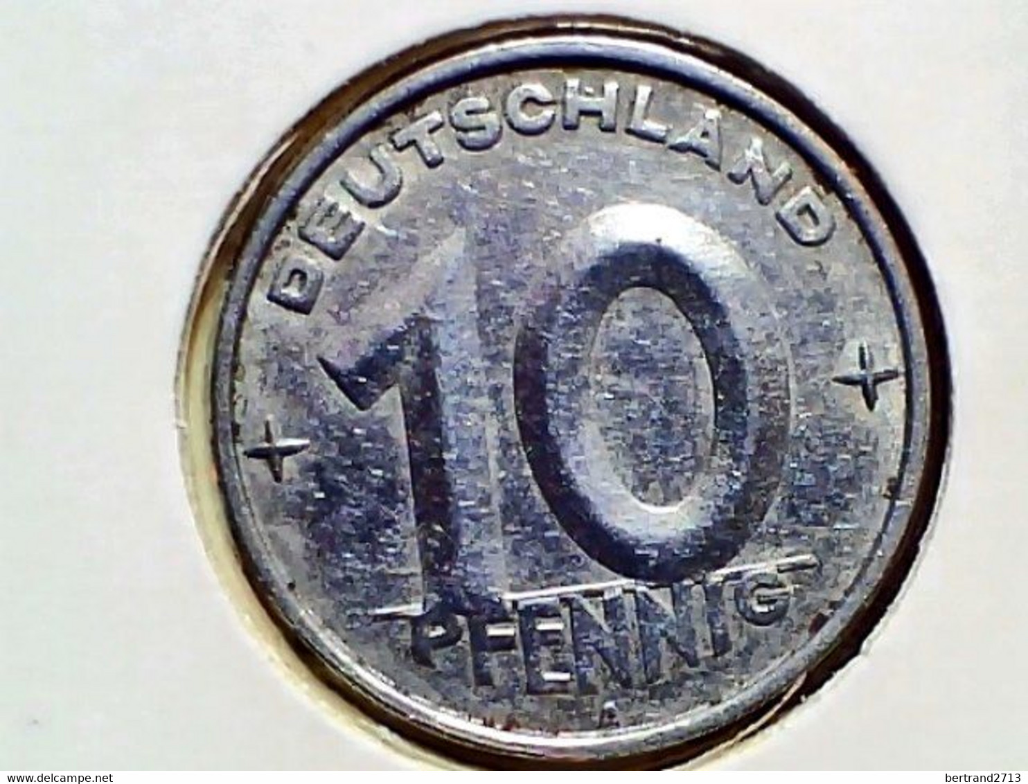 Germany Democratic Republic 10 Pfenning 1952A KM 7 - 10 Pfennig