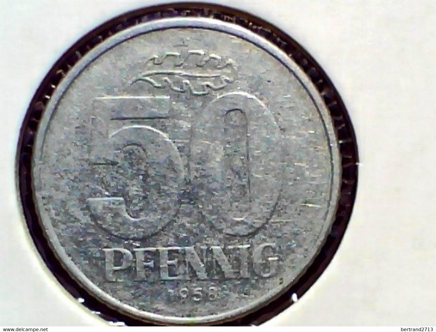 Germany Democratic Republic 50 Pfenning 1958A KM 12.1 - 50 Pfennig