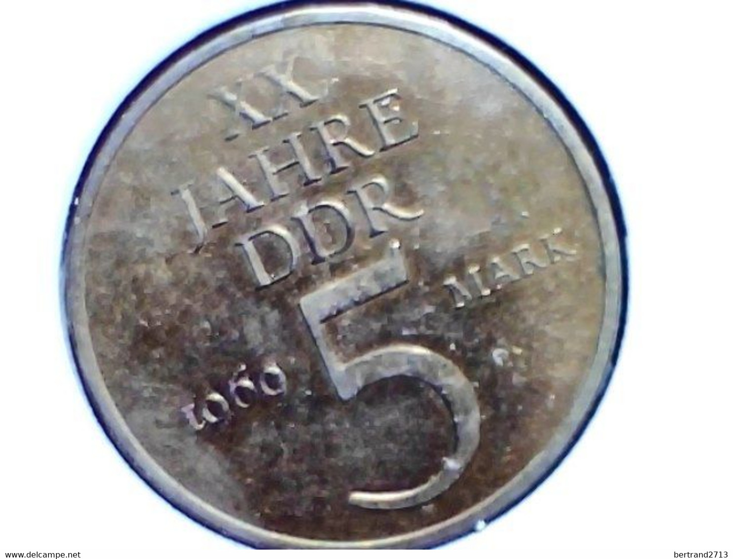 Germany Democratic Republic 5 Mark 1969 KM 22.1 - 5 Mark