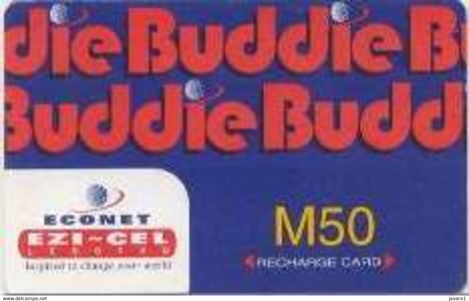 LESOTHO : LES01A M50 ECONET Ezi-cel Lesotho Buddie USED Exp: 2004-03-28 - Lesotho