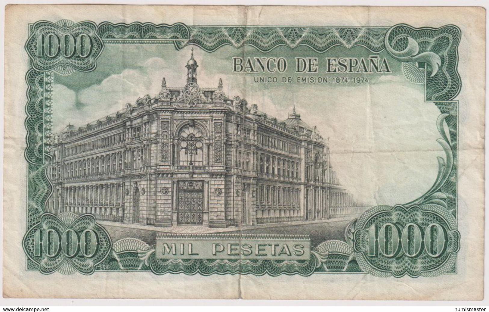 SPAIN , 1000 PESETAS 17.9.1971. - 1000 Peseten