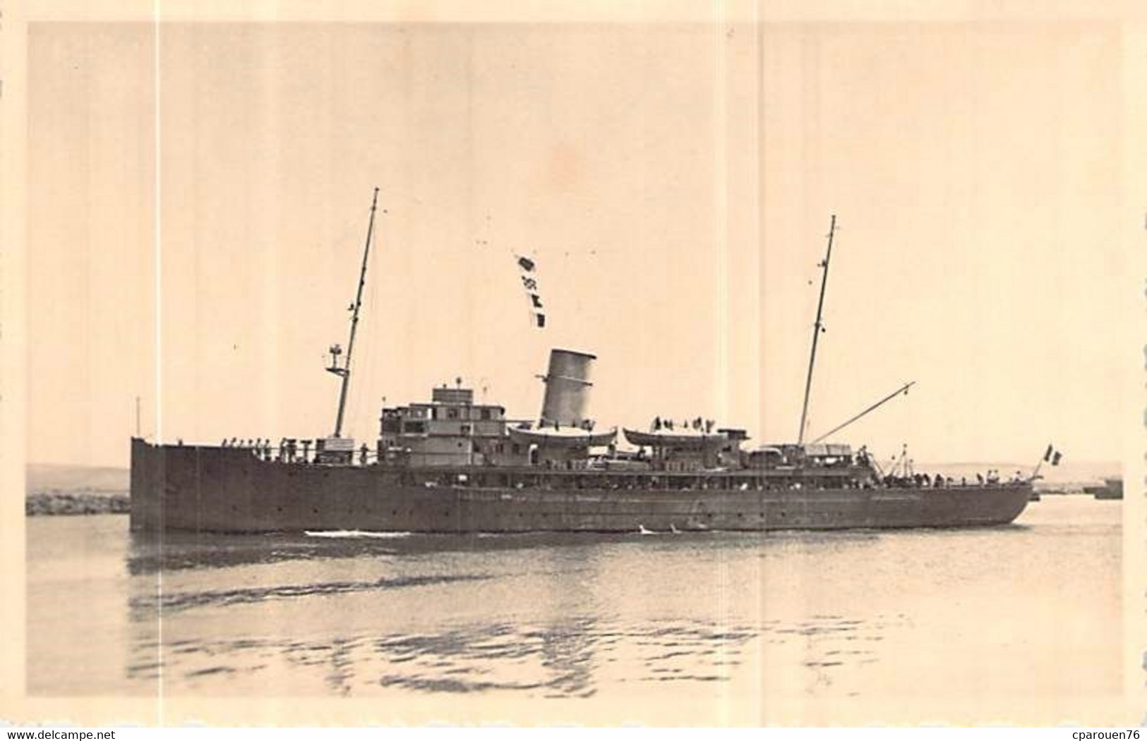 Photo Ancienne Bateau "Alphée " 1933. Ex Yacht "Nimet Allah " Kiel Transport Marine Nationale - Schiffe