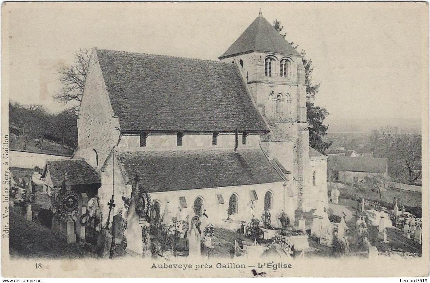 27  Aubevoye  Pres Gaillon  L'eglise - Aubevoye