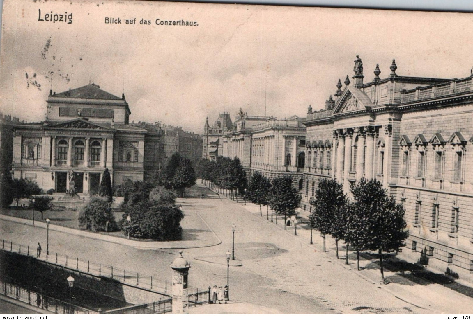 LEIPZIG / BLICK AUF DAS CONZERTHAUS - Leipzig